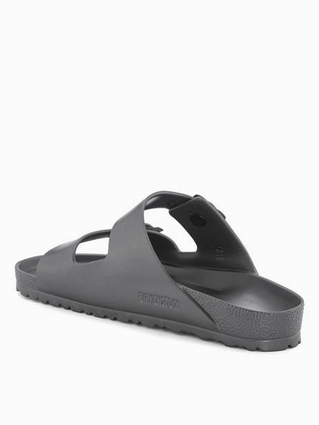 Slippers Arizona Birkenstock Grijs women 1001498 ander zicht 4