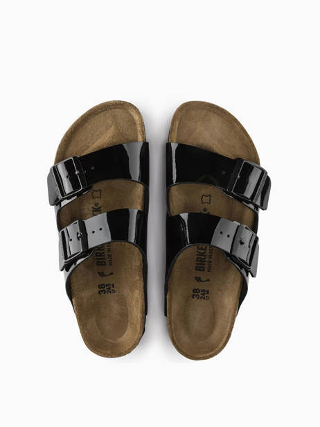 Slippers Arizona Birkenstock Zwart women 1005292 ander zicht 3