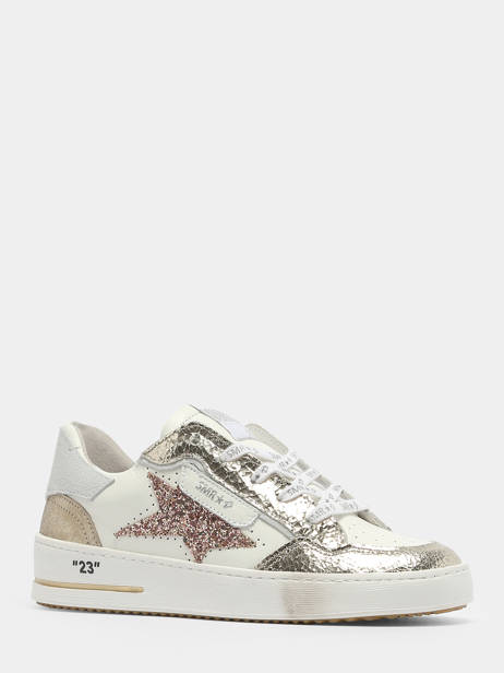 Sneakers Ale Uit Leder Semerdjian Goud women ALE11813 ander zicht 1