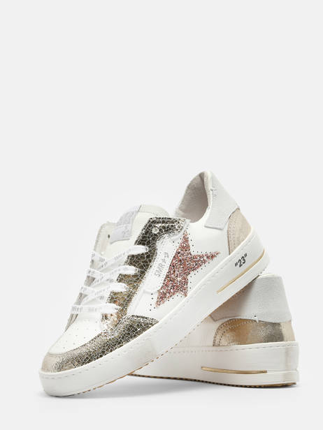 Sneakers Ale Uit Leder Semerdjian Goud women ALE11813 ander zicht 4