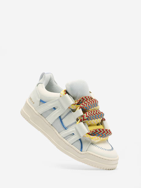 Sneakers Inna Uit Leder Semerdjian Veelkleurig women INN11214 ander zicht 1
