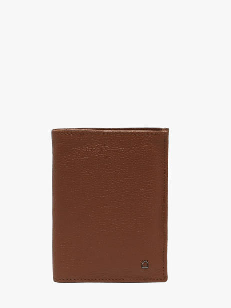 Portefeuille Leder Madras Etrier Bruin madras EMAD271