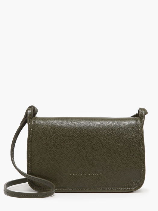 Longchamp Le foulonné Clutch Bruin