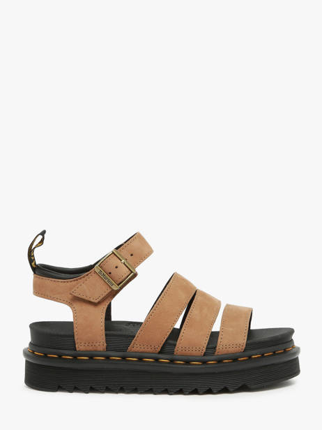 Sandalen Blaire Uit Leder Dr martens Bruin women 31735439