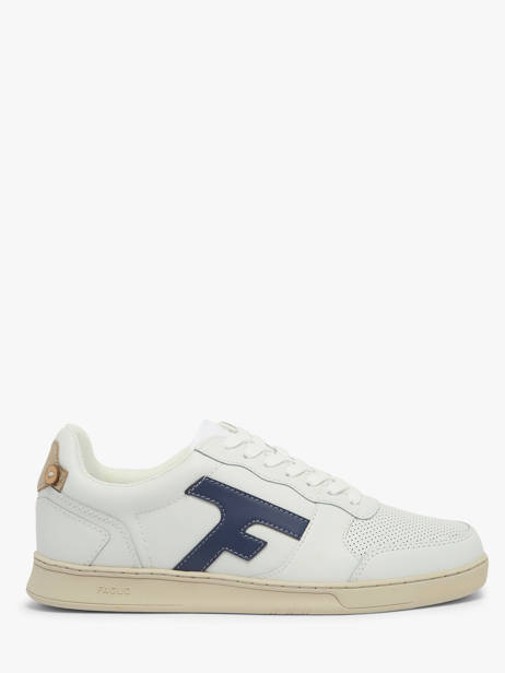 Sneakers Hazel Uit Leder Faguo Wit men 24CG0301