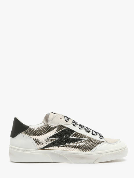 Sneakers Taline Uit Leder Semerdjian Zwart women TAL11752