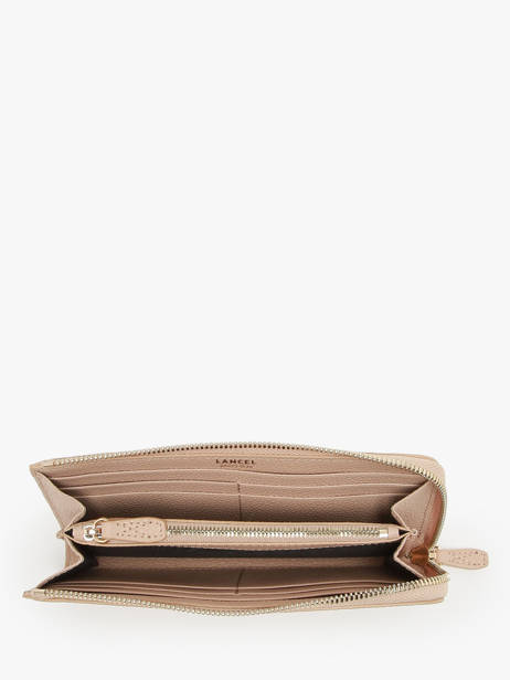 Portefeuille Ninon Leder Lancel Beige ninon A09974 ander zicht 1