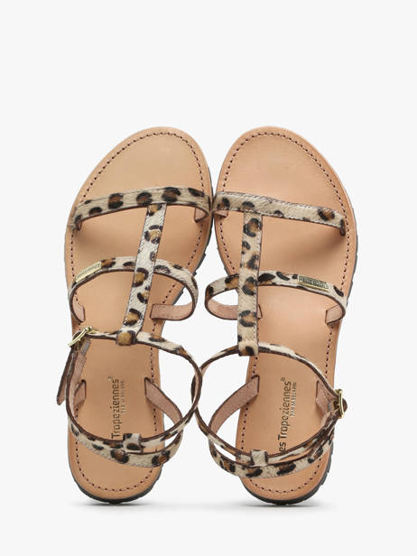Sandalen Uit Leder Les tropeziennes Goud women HEXOM ander zicht 3