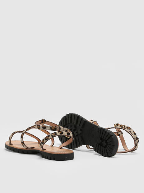 Sandalen Uit Leder Les tropeziennes Goud women HEXOM ander zicht 4