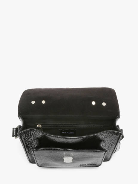 Cross Body Tas Melle George Éclipse Leder Paul marius Zwart eclipse GEORGECL ander zicht 2