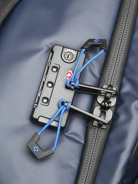 Reistas Op Wieltjes Ecodiver Samsonite Blauw ecodiver KH7014 ander zicht 1