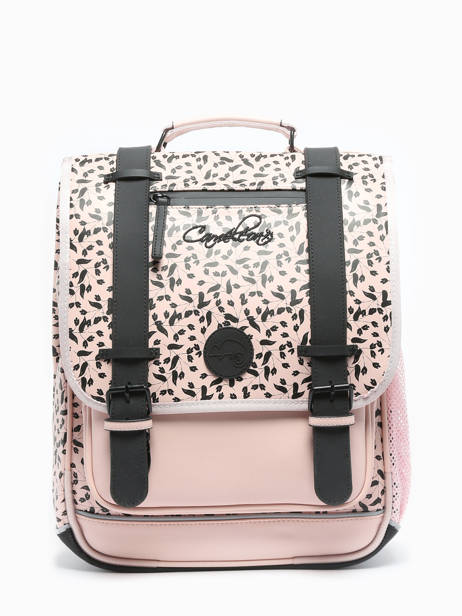 Rugzak Vintage North 2 Compartimenten Cameleon Roze vintage north 28349-22 ander zicht 6