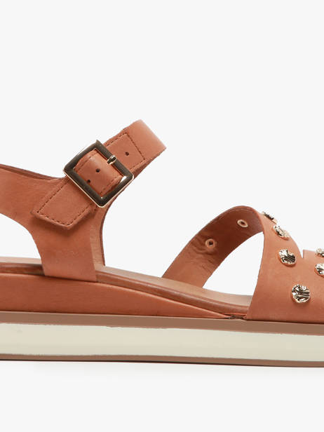 Sandalen Uit Leder Inuovo Groen women 113094 ander zicht 1