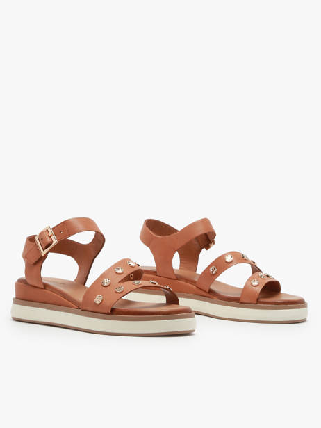 Sandalen Uit Leder Inuovo Groen women 113094 ander zicht 2