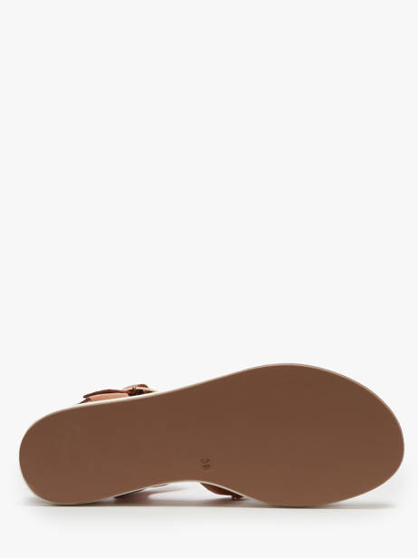 Sandalen Uit Leder Inuovo Groen women 113094 ander zicht 4