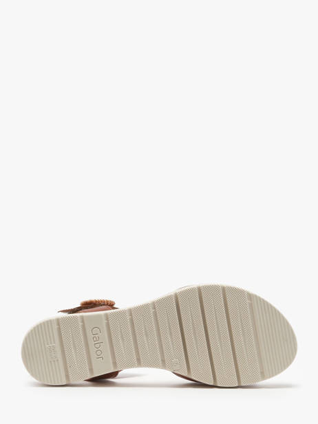 Sandalen Uit Leder Gabor Groen women 53 ander zicht 4