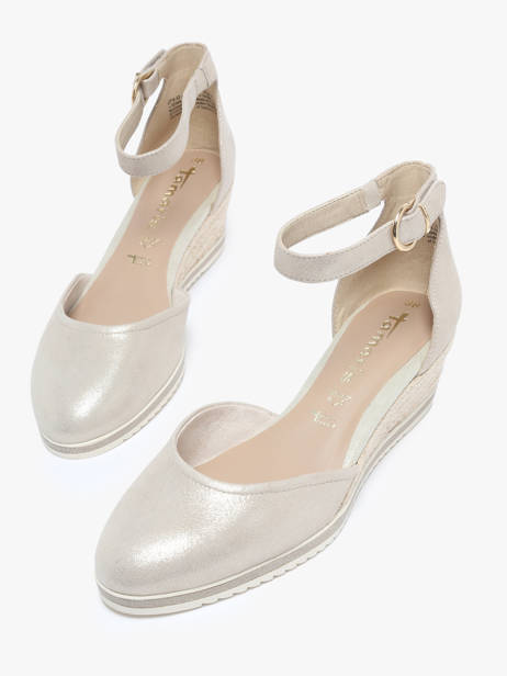 Pumps Met Platformzool Uit Leder Tamaris Wit women 42 ander zicht 1