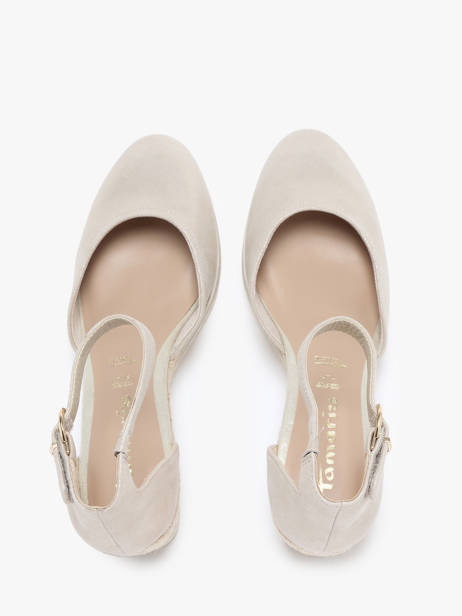 Pumps Met Platformzool Uit Leder Tamaris Wit women 42 ander zicht 2