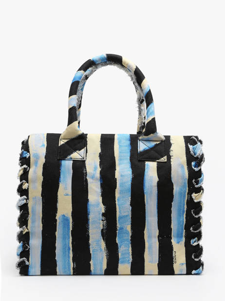 Schoudertas Logo Shopper Katoen Pinko Veelkleurig logo shopper A0PZ ander zicht 4