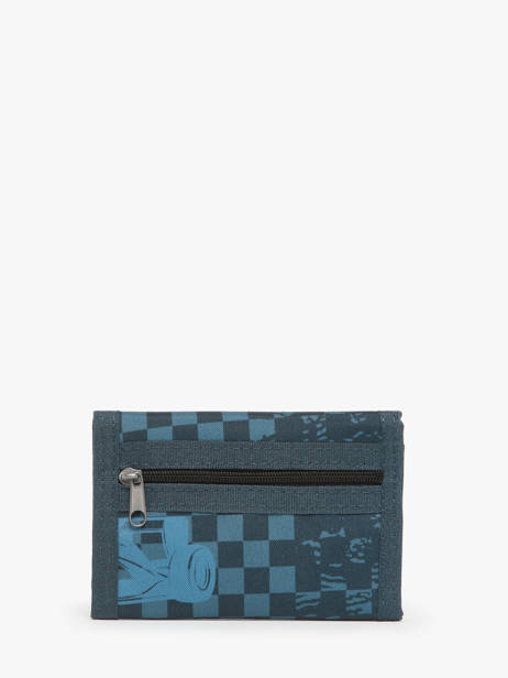 Portemonnee Actual Velcro Cameleon Blauw actual WALL ander zicht 2