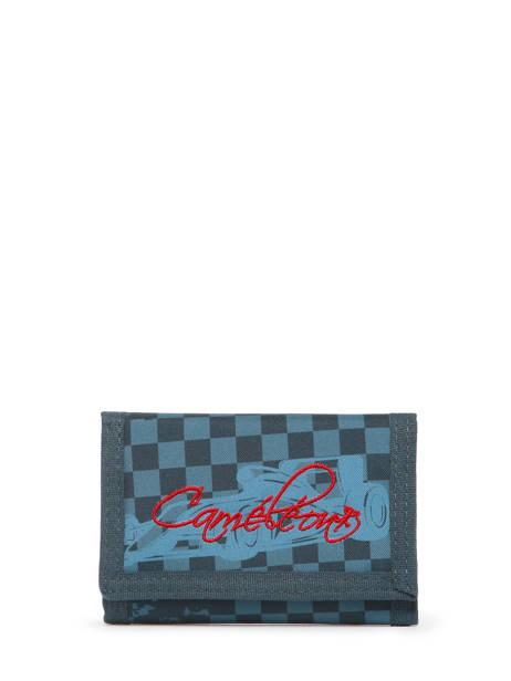 Portemonnee Actual Velcro Cameleon Blauw actual WALL ander zicht 3