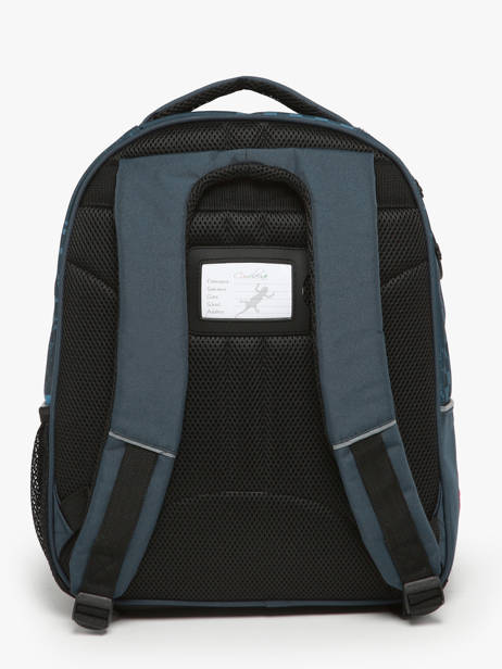 Rugzak 2 Compartimenten Cameleon Blauw actual SD39 ander zicht 4