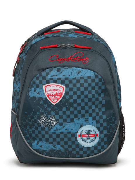 Rugzak 2 Compartimenten Cameleon Blauw actual SD39 ander zicht 6