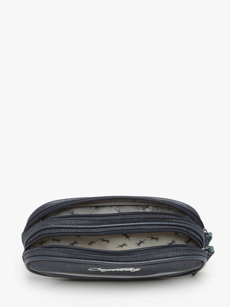Pennenzak Kinderen 2 Compartimenten Cameleon Blauw vintage urban VIB-TROU ander zicht 1