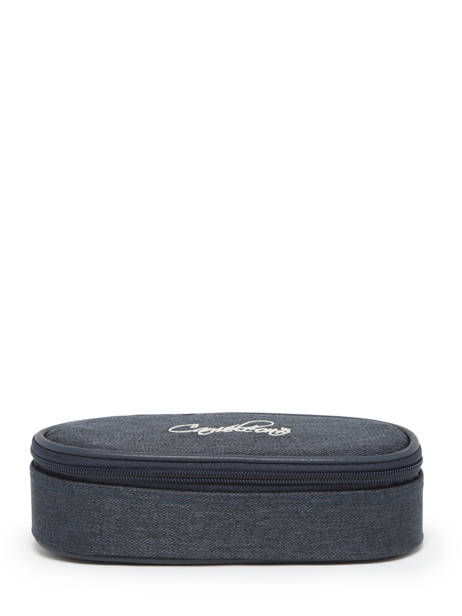 Pennenzak 1 Compartiment Cameleon Blauw vintage urban PLUM ander zicht 3