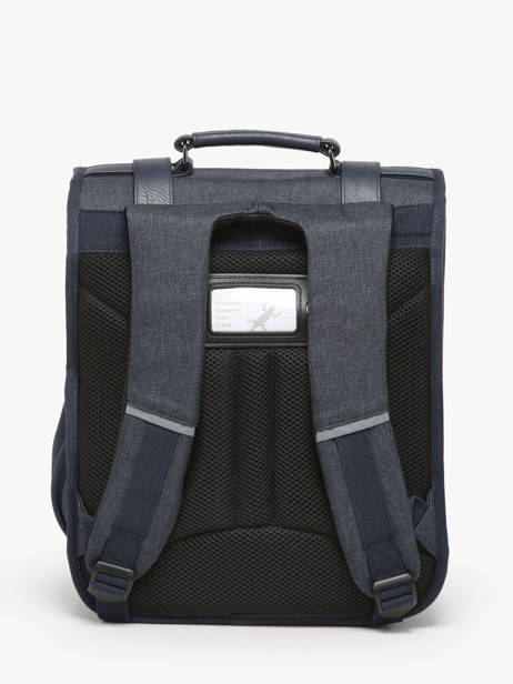 Rugzak Vintage Urban 2 Compartimenten Cameleon Blauw vintage urban SD39 ander zicht 5