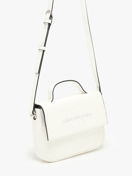Cross Body Tas Sculpted Calvin klein jeans Wit sculpted K610829 ander zicht 2