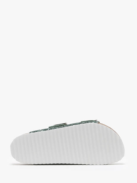 Slippers Colors of california Groen women HCBIO035 ander zicht 4