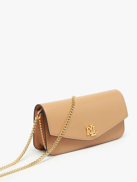 Schoudertas Sawyer Leder Lauren ralph lauren Beige sawyer 31934746 ander zicht 2