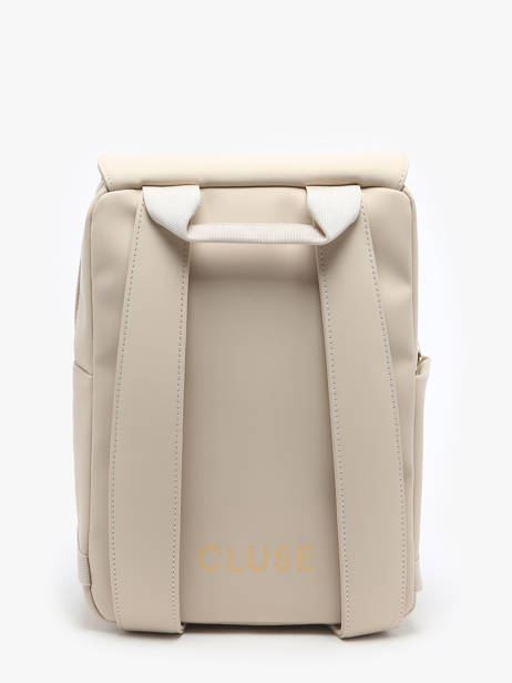 Rugzak Cluse Beige backpack CX039 ander zicht 3