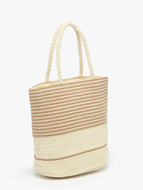 Schoudertas Cabas Stro Gerard pasquier Beige cabas P24012 ander zicht 2