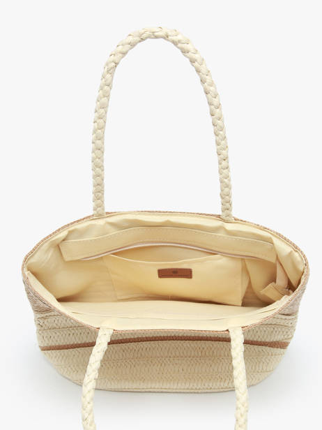 Schoudertas Cabas Stro Gerard pasquier Beige cabas P24012 ander zicht 3
