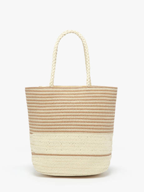 Schoudertas Cabas Stro Gerard pasquier Beige cabas P24012 ander zicht 4