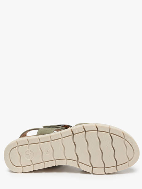 Sandalen Uit Leder Tamaris Groen women 42 ander zicht 4