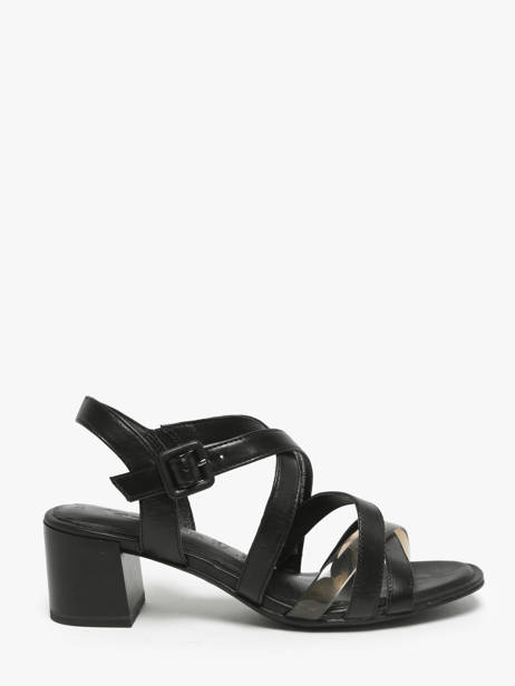 Sandalen Met Hak Uit Leder Tamaris Zwart women 42