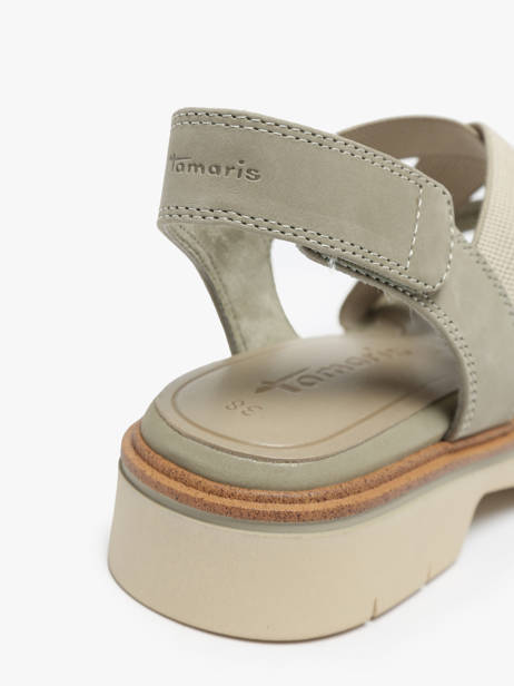 Sandalen Uit Leder Tamaris Groen women 42 ander zicht 1