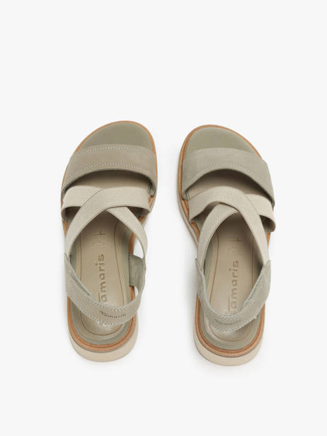 Sandalen Uit Leder Tamaris Groen women 42 ander zicht 3