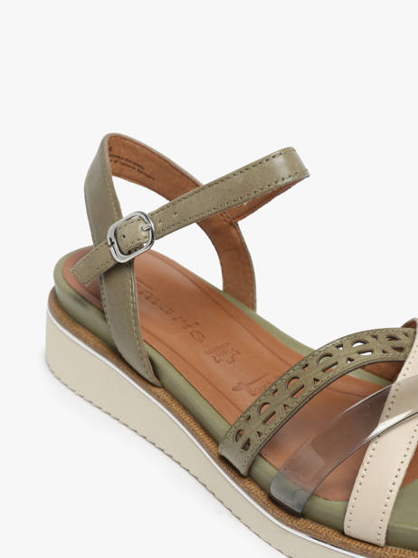 Sandalen Uit Leder Tamaris Groen women 42 ander zicht 1