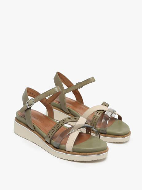 Sandalen Uit Leder Tamaris Groen women 42 ander zicht 2