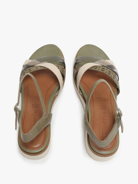 Sandalen Uit Leder Tamaris Groen women 42 ander zicht 3