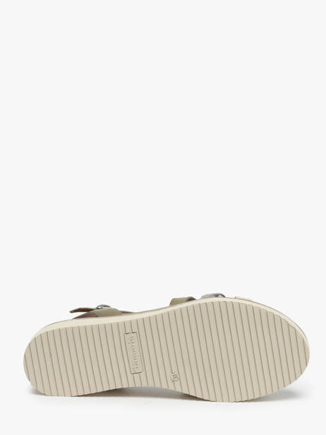Sandalen Uit Leder Tamaris Groen women 42 ander zicht 4