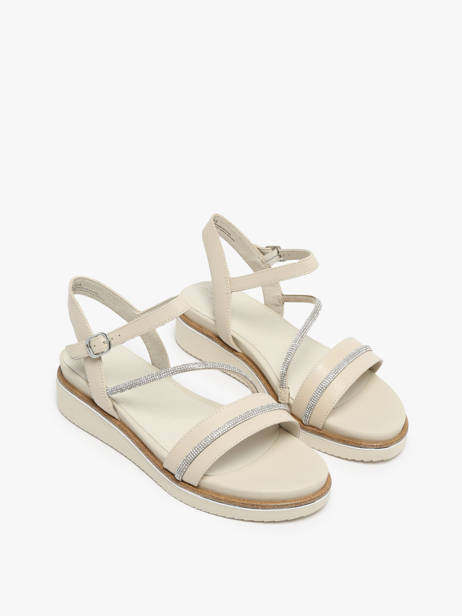 Sandalen Uit Leder Tamaris Beige women 42 ander zicht 2