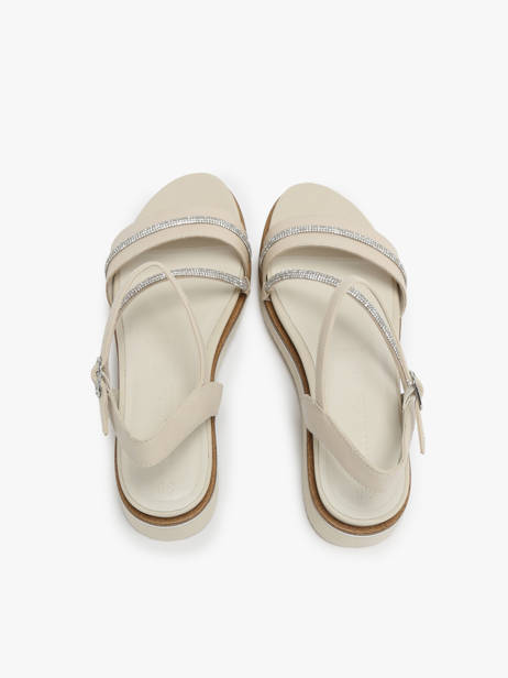 Sandalen Uit Leder Tamaris Beige women 42 ander zicht 3