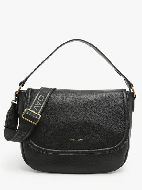Schoudertas Gent David jones Zwart gent CM6996