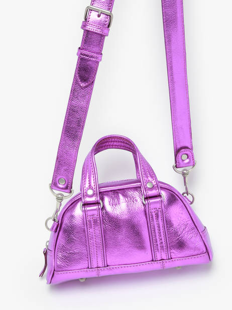 Cross Body Tas Bonbon Leder Paul marius Roze bonbon MINIBBON ander zicht 2