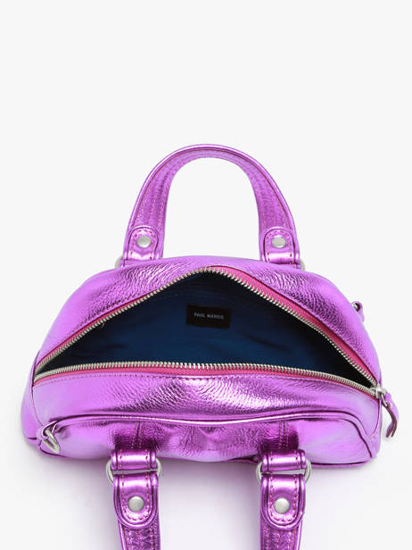 Cross Body Tas Bonbon Leder Paul marius Roze bonbon MINIBBON ander zicht 3